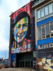 Anne Frank by Eduardo Kobra