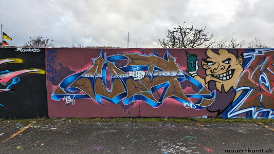 Graffiti Dortmund-Hafen