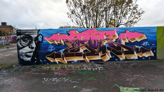 Graffiti Dortmund-Hafen