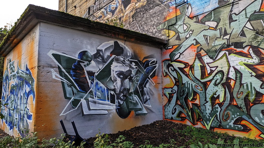 Graffiti Dortmund-Hafen